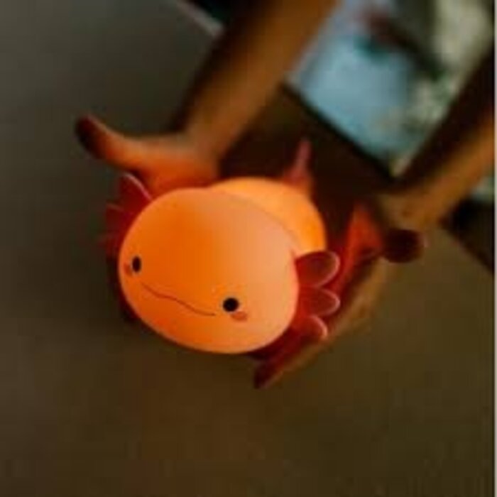 Mary's Led lamp - Axolotl - Pink