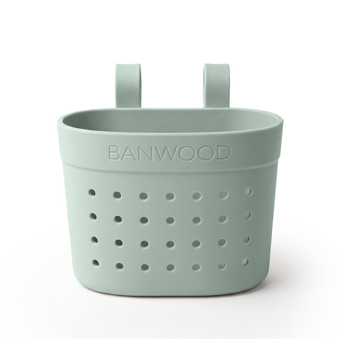 Banwood Fietsmandje Pin & Ride - CLAY