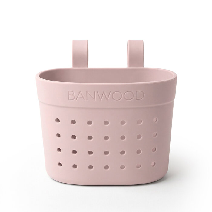 Banwood Fietsmandje Pin & Ride - FADEDPINK