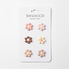 Banwood - Pins voor fietsmandje - FLOWERS