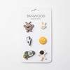 Banwood - Pins voor fietsmandje - SPACE