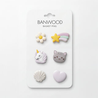 Banwood Banwood - Pins voor fietsmandje - MAGIC
