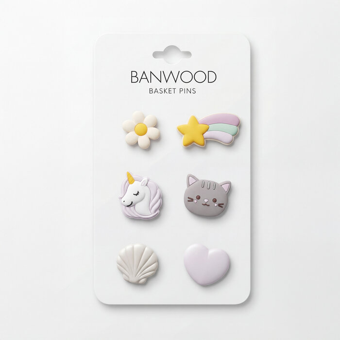 Banwood Banwood - Pins voor fietsmandje - MAGIC