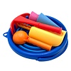 7-in-1 Strandemmer (opvouwbaar) - Blauw