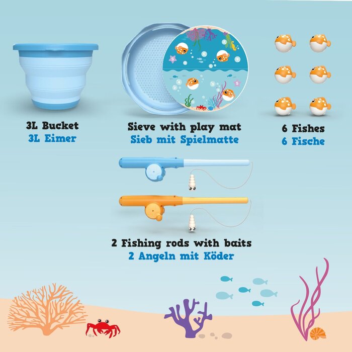 Schildkröt Fishing game set