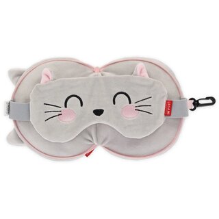 Legami Reiskussen met slaapmasker - Kat