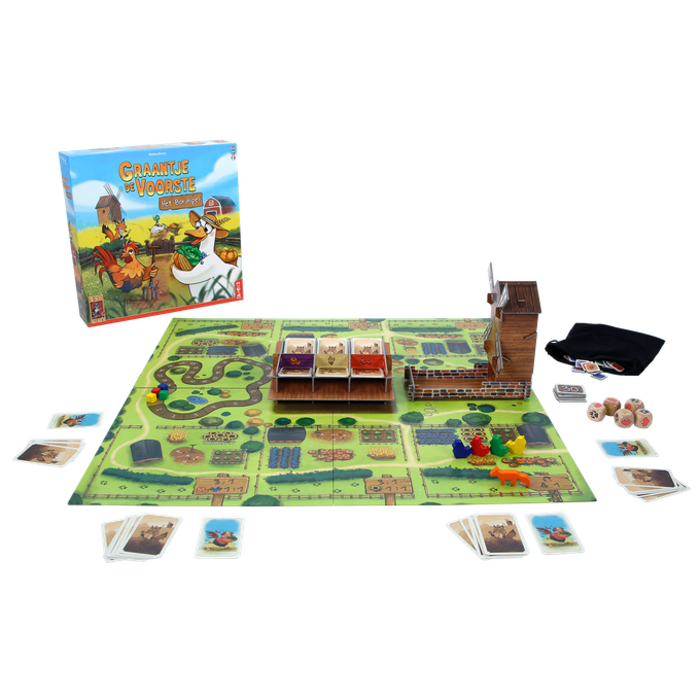999 Games Graantje de Voorste: het bordspel