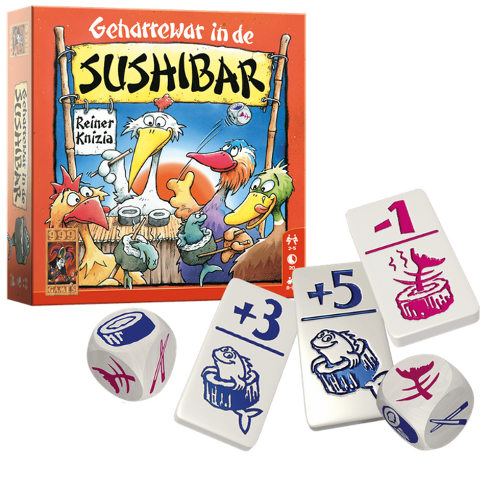 999 Games Geharrewar in de sushibar