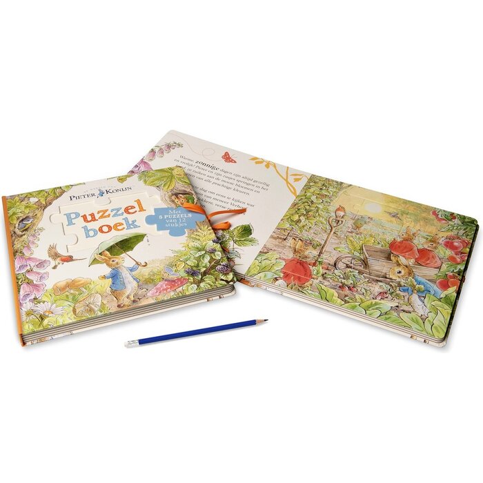 Standaard uitgeverij Pieter Konijn - Puzzelboek
