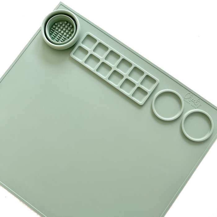 Cheek's paper room Craft mat - Knutselmat - Olive
