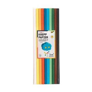 Folia Crêpepapier basic (2m x 50cm) - 10 Rollen