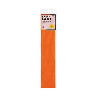 Folia Crepepapier 50x250cm - Oranje