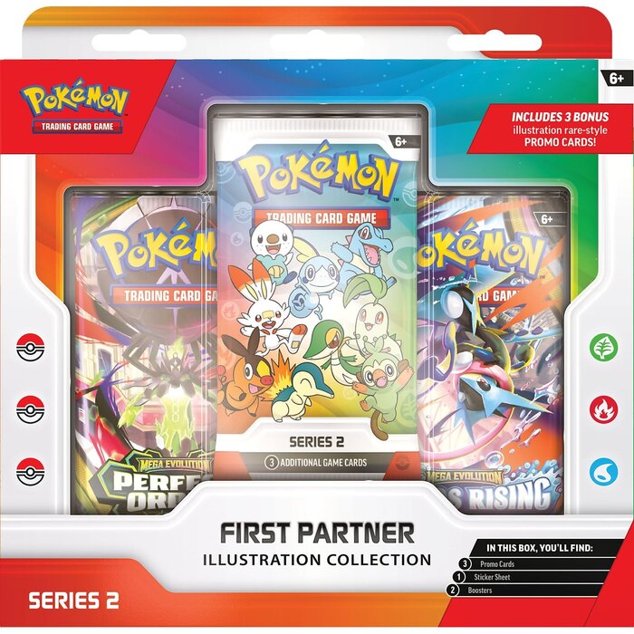 Pokémon ex Box Start 2 - First Partner Illustration Collection