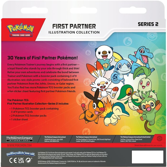 Pokémon ex Box Start 2 - First Partner Illustration Collection