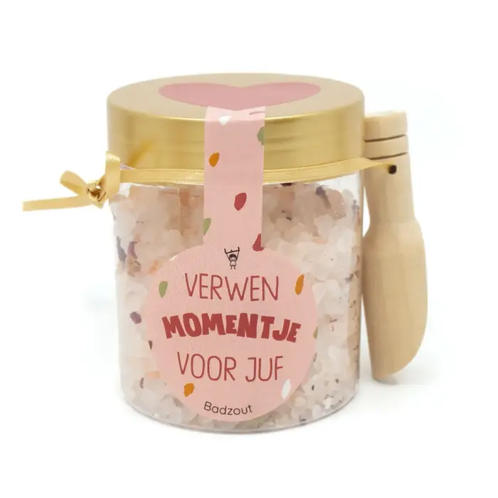 Enfant Terrible paper goods Cadeautje - Badzout - Verwen momentje voor juf