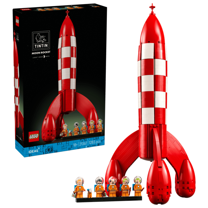 Lego Tintin® maanraket