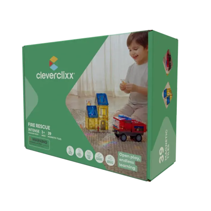 Cleverclixx Fire Rescue Pack Intense | 39 pieces