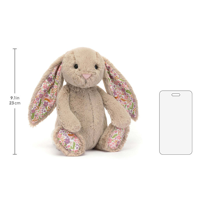 Jellycat Blossom Beige Bunny 'Petal' Original
