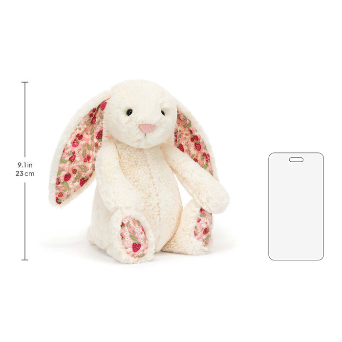 Jellycat Blossom Cream Bunny Berry Original (Medium)