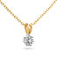 Rosette - 0.13 ct. - diamanten ketting