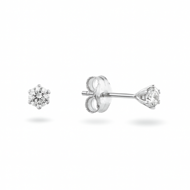 Solitaire Classique - 0.20 ct. - Diamanten oorstekers