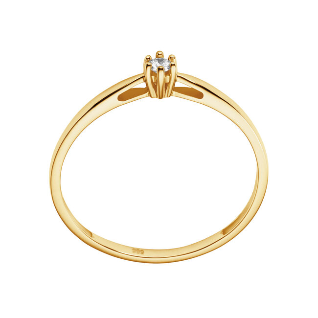 Solitaire Classique - 0.05 ct. - Diamanten ring