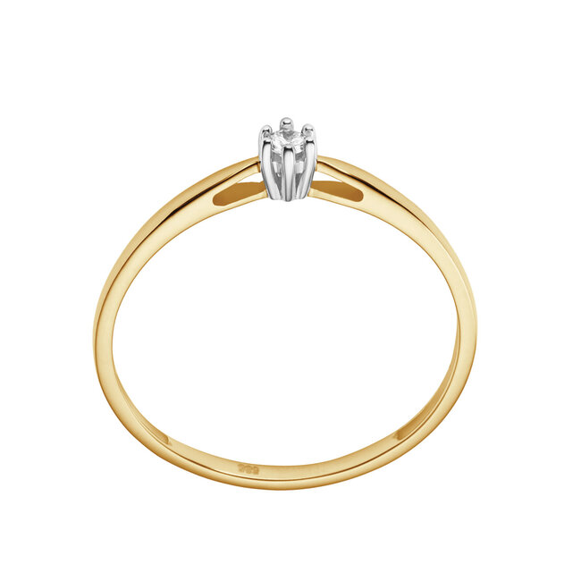 Solitaire Classique - 0.05 ct. - Diamanten ring