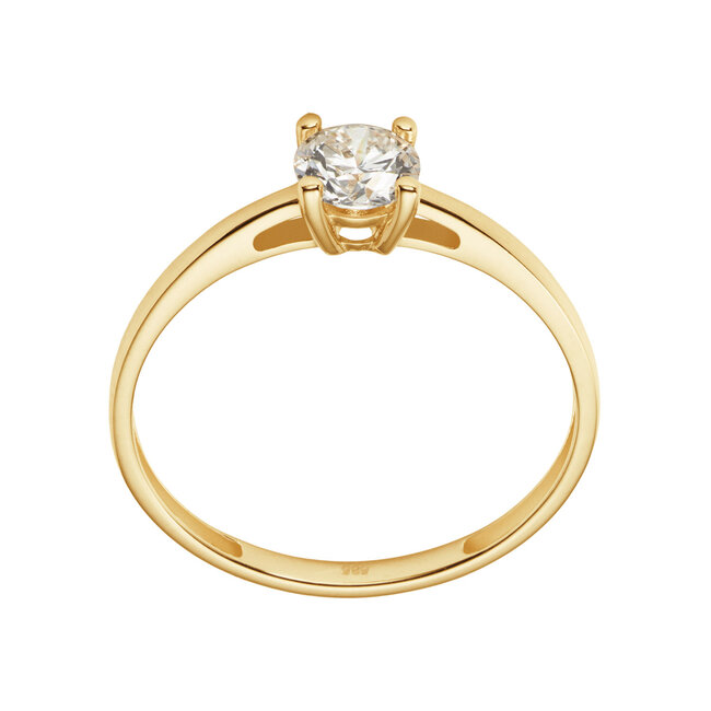 Solitaire Moderne - 0.50 ct. - diamanten ring
