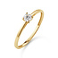 Solitaire Moderne - 0.20 ct. - diamanten ring