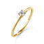 Solitaire Moderne - 0.15 ct.