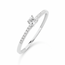 Solitaire Chic - 0.22 ct. diamanten ring