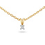Solitaire Moderne - 0.05 ct. - Diamanten Ketting
