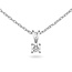 Solitaire Moderne - 0.20 ct. - Diamanten Ketting