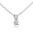 Solitaire Moderne - 0.20 ct. - Diamanten Ketting