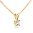 Solitaire Moderne - 0.30 ct. - Diamanten Ketting