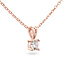 Solitaire Moderne - 0.30 ct. - Diamanten Ketting