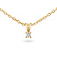 Solitaire Moderne - 0.10 ct. - Diamanten Ketting