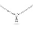 Solitaire Moderne - 0.10 ct. - Diamanten Ketting