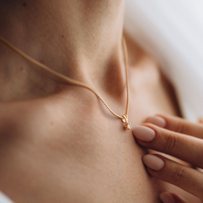 Solitaire Classique - 0.20 ct. - Diamanten Ketting