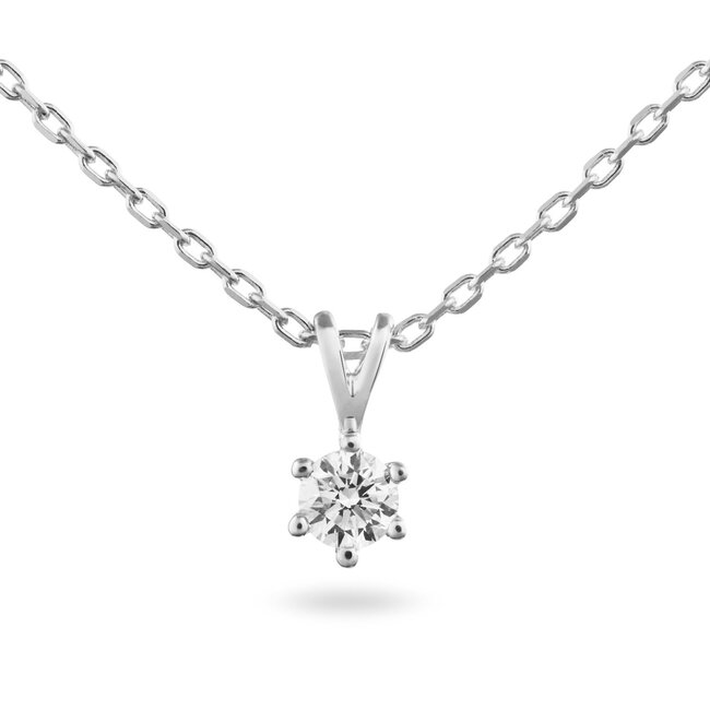 Solitaire Classique - 0.20 ct. - Diamanten Ketting