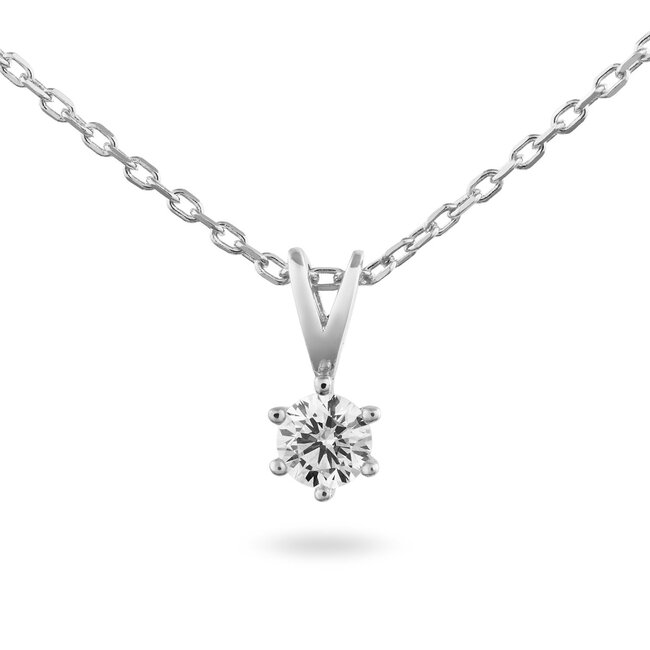 Solitaire Classique - 0.30 ct. - Diamanten Ketting