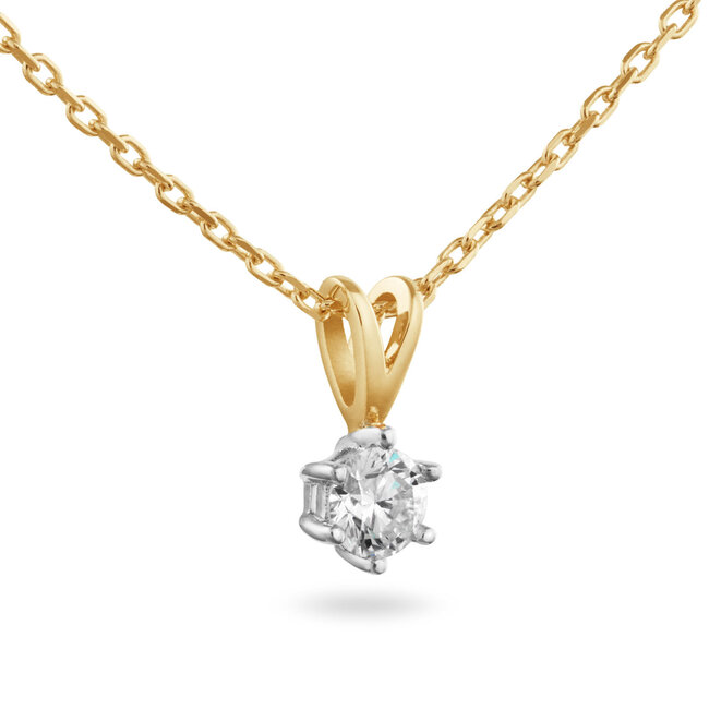 Solitaire Classique - 0.30 ct. - Diamanten Ketting