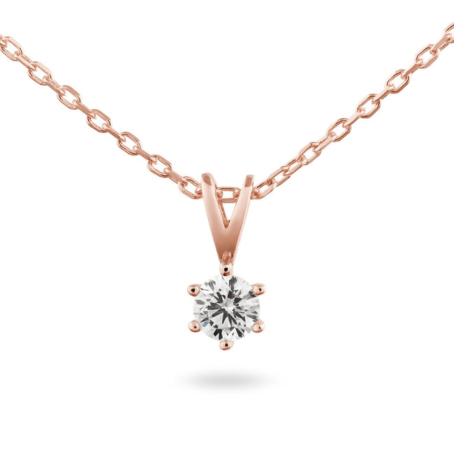 Solitaire Classique - 0.30 ct. - Diamanten Ketting