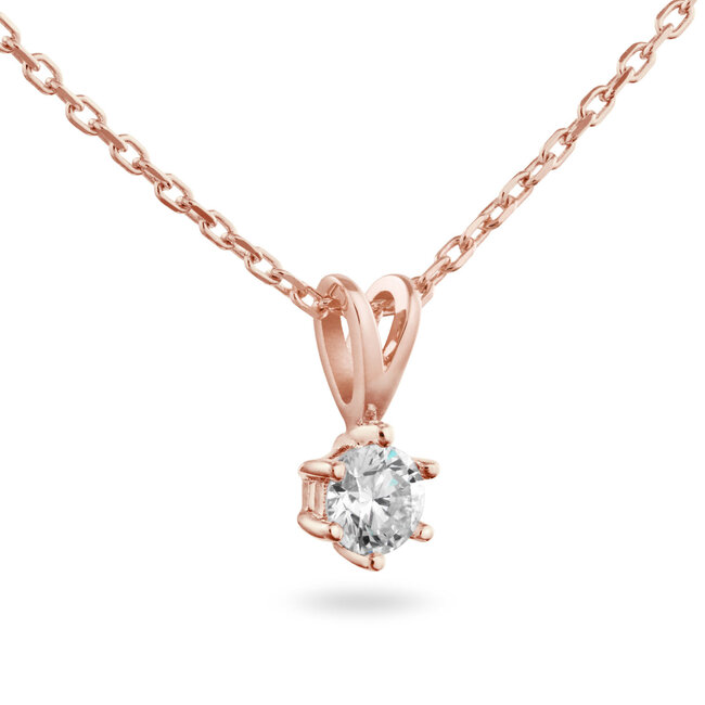 Solitaire Classique - 0.30 ct. - Diamanten Ketting