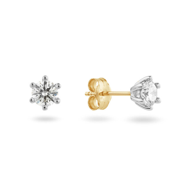 Solitaire Classique - 0.60 ct. - Diamanten oorstekers