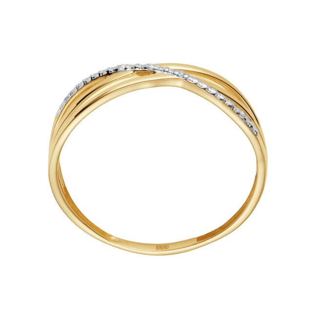 Infini No. 13 - 0.08 ct. - diamanten ring