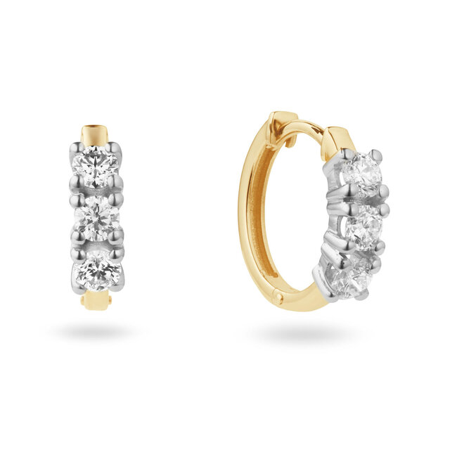 Memoire - 0.60 ct. - diamanten oorhangers