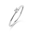 Solitaire Moderne - 0.10 ct. - diamanten ring