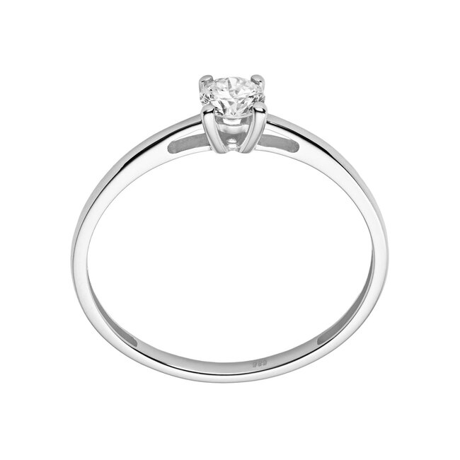 Solitaire Moderne - 0.30 ct. - diamanten ring