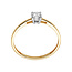 Solitaire Moderne - 0.30 ct. - diamanten ring